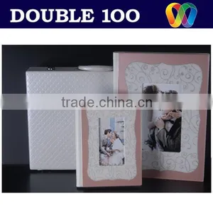 New Design Hot Sale Mdf Wedding Photo Album With Korea Crystal thumbnail-1