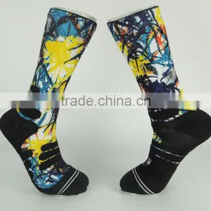 Sublimation Blank White Elite Socks thumbnail-4
