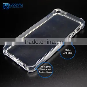New Arrival Matte Anti-skidding Clear Tpu Case for Iphone 5se Flexible Tpu Soft Gel Cover Case thumbnail-1
