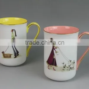 Ceramic Yellow Mug, Paintable Ceramics Mug, 200ml Mug thumbnail-6