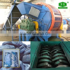 Fully Automatic Operation Industrial Rubber Machine Tyre Shredding Quality Choice thumbnail-1