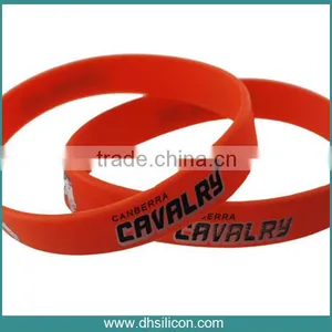 Silicone Rubber Wristband Bracelet thumbnail-1