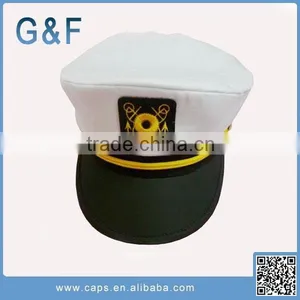 Custom Classical Military Captain Sailor Hat thumbnail-1