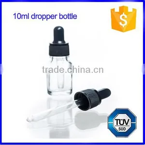 Transparent 10ml Glass Dropper Bottle With Childproof Cap Supplier's Choice thumbnail-6