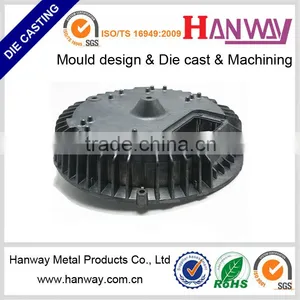 Aluminum Die Casting CNC Machining Led Light Base Motorcycle Auto Spare Parts thumbnail-1