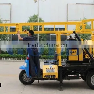 XYC-200 Muntipurpose Three Wheel Trailer Mounted Hydraulic Spindle Core Bore Drilling Machine thumbnail-2
