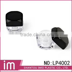 Empty Mini Transparent Cosmetic Loose Powder Jar thumbnail-3