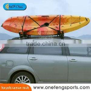 UNIVERSAL 1 SET J BAR KAYAK PADDLE SNOW SKI WAKE SURF BOARD CANOE ROOF RACK CARRIER FOR SUV CAR TRUCK CROSS BAR thumbnail-4
