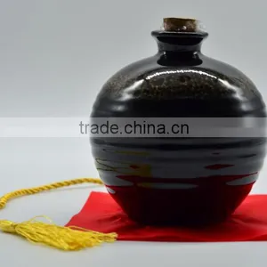 2016 New Hot Stocked Matte Ceramic Jar With Wooden Lid thumbnail-5