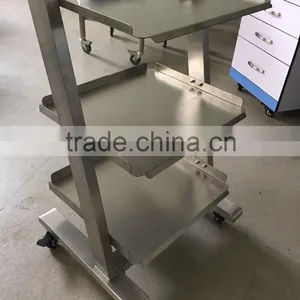 New ! High Grade Stainless Steel Dental Clinic Trolley, Mobile Cabinet ! thumbnail-3