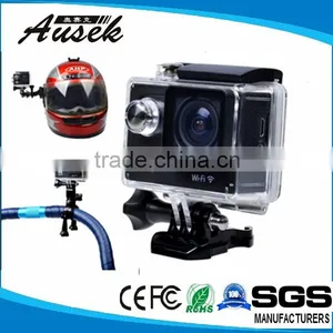 H9 4k Ultra-hd Action Cam 1080P Zoom Time Lapse Helmet Camcorder DV Video Wireless Sport Action Camera 4k With Remote Control thumbnail-1