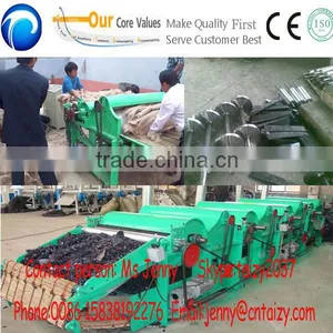 Good Quality ! Cloth Cutter Cloth Slitting Machine Rag Tearing Machine Rag Cutting Machin Rag Chopper Used Cloth Cutting Machine thumbnail-6