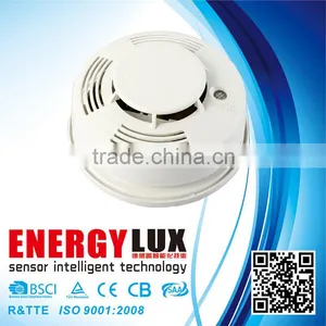 ES-S03 DC 9v Smoke Detector With Battery Inside thumbnail-1