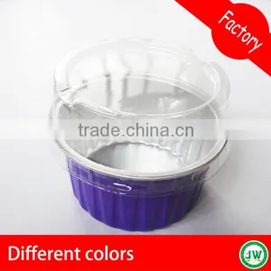 Aluminum Foil Christmas Pudding Cup With Lid in Guangzhou thumbnail-1