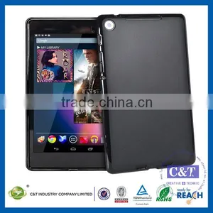 C&T Newest Ultra Slim Clear Transparent Soft Gel Tpu Case for Google Nexus 9 thumbnail-3