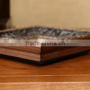Top Quality Table Wall Decorative Archaistic Wooden Picture Rahmen Handmade Baroque Antique Natural Solid Wood Photo Frame thumbnail-3