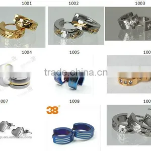 Small Hoop Earrings For Women Free Laser Logo Ear Jewellery thumbnail-6