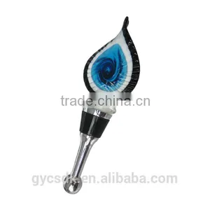 Tear Drop Shaped Murano Glass Hand Craft Wine Accessory thumbnail-2