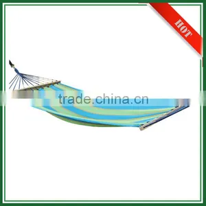 Retail Custom Logo 600D Polyester Outdoor Camping Hammock With Wood Stand thumbnail-1