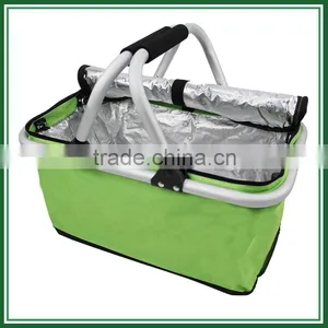 2 Persons Type and Polyester Material Collapsible Picnic Basket thumbnail-6