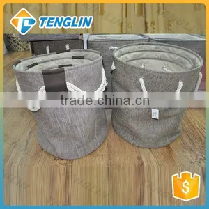 High Quality Fabric Laundry Hamper Basket thumbnail-1