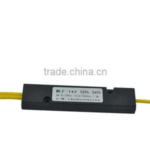 Hot Sale fc Upc 1*2 Fiber Optic PLC Splitter, Steed Tube Mini Fiber 1:2 Optical Splitter thumbnail-2