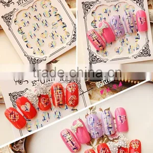 1sheet Nail Art Water Decals Nail Stickers Water Transfer Sticker Charming Fantastic DIY Stickers thumbnail-1
