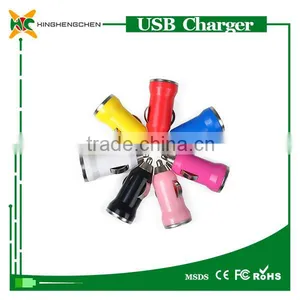 Bullet Shape Mini Car Charger Wireless Car Charger for Mobile Phone thumbnail-2