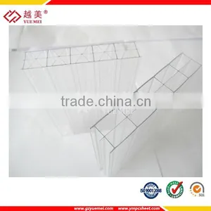 Guangzhou Manufacture Yuemei Grade A Lexan Triple Wall Polycarbonate Sheet for Ecological Restaurant thumbnail-1