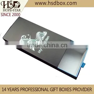 Custom Cheap Paper Hair Extension Packaging Box Wholesale Guangzhou thumbnail-3