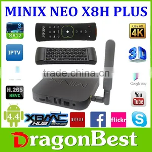 MINIX NEO X8-H X8H Plus Android TV Box Amlogic S812 Quad Core+free A2 Lite 2.4G Wireless Keyboard + Air Mouse thumbnail-1