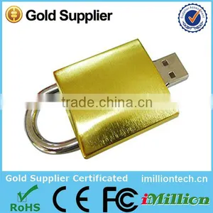 Cheap Bulk Gifts Lock Usb Flash Drive 8GB for Promotional Gift thumbnail-1