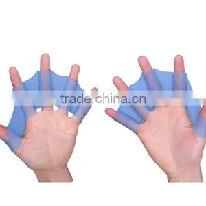 High Quality Silicone Swimming Hand Webbed , Swimming Hand Flippers , Silicone Water Gear Paddles thumbnail-6