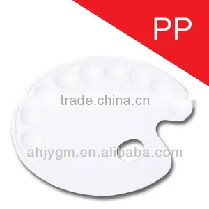 Hot Sale 9 Holes Plastic Painting Palette/drawing Color Palette thumbnail-1