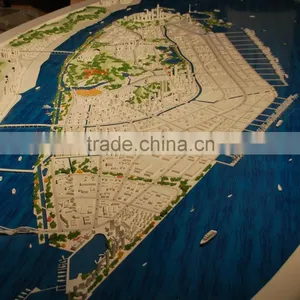 Island Area Urban Planning Model for Real Estate Developement Exhibition thumbnail-4