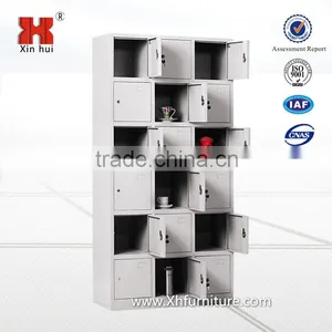 China High Quality 18 Doors Steel Storage Locker,gym Locker,changing Room Locker thumbnail-6