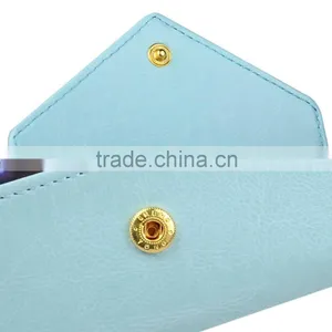 China Leather Factory Envelope Bag for Name Card Holder Credit Card Case Business Card Pouch thumbnail-5