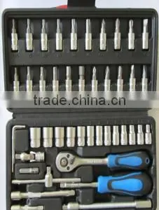 46pcs 1/4" Driver Socket and Bit Set thumbnail-1