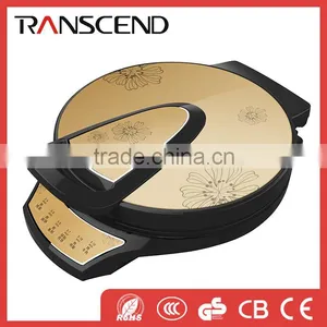 2016 Multifunctional Gloden Round Electric Griddle thumbnail-1