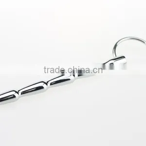 CTDA-013 Male Stainless Steel Soft Silicone Urethral Stretching Tube Urethra Metals Urine Catheter thumbnail-2