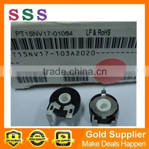 RoHS Spain Potentiometer Adjustable Resistor 10K PT15-103 Horizontal Oval Hole thumbnail-1