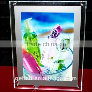 High Quality LED Light Acrylic Photo Menu Display Frame thumbnail-2