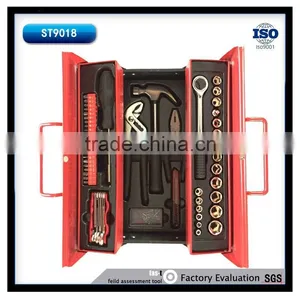 144pcs Different Kinds of Tools Hardware Tool Portable Metal Tool Case thumbnail-1