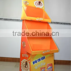AEP Advertisement Floor Display Stand for Promotion Milky Tea thumbnail-1