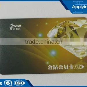 Frost Surface Finished Plastic Business Card Pvc Gift Membership Card for Club Vip Card thumbnail-1