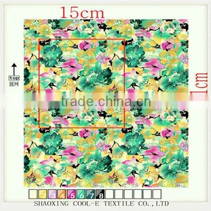 FDY Printed 95% Polyester Yarn 5%spandex Fabric Made in China thumbnail-1
