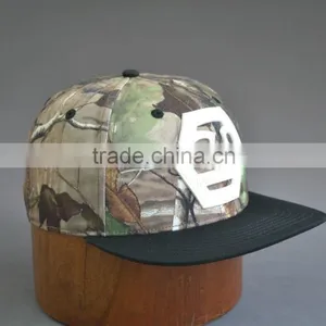 6 Panel Distressed Camo Hat thumbnail-5