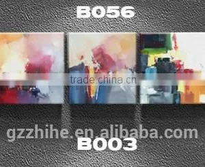 Modern Design High Quality Cheap Price Abstract Canvas Flower Oil Painting thumbnail-3