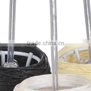 Colorful Painting Single Hanging Rattan Modern Pendant Light thumbnail-4