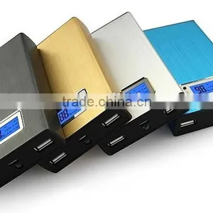 Promotional Gift Newest Model Metal Material Smart Portable 12000mah Power Bank thumbnail-4